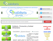 Tablet Screenshot of calidaria.com